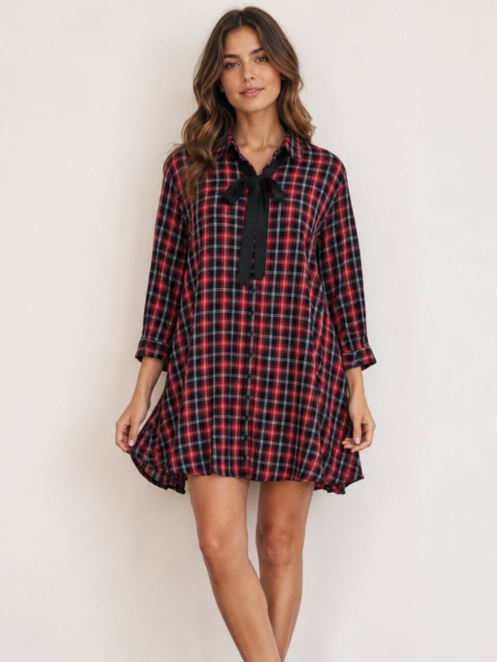 ZARA SWING TUNIC DRESS SHIRT DRESS SWING DRESS